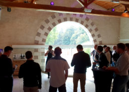 Séminaire et dégustation de vins au chateau de la Rairie près de Nantes