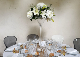 Décoration Florale réalisé par Flower 7 pour un Mariage au Château de la Rairie en Loire Atlantique