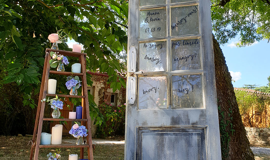 Décoration dans le Parc du Château de la Rairie