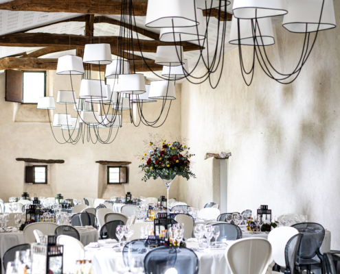 Salle du Repas du Chateau de la Rairie ©RomainlePhotographe