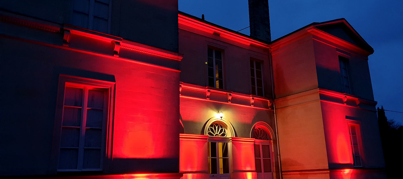 Arbre de Noël d'une entreprise au Chateau de la Rairie près de Nantes