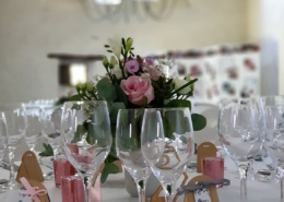 Décoration de table pour un mariage