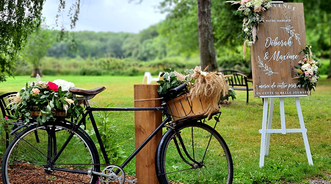 Décoration de Mariage dans le Parc