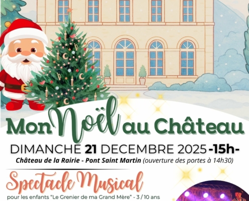 Spectacle de Noël au Château de la Rairie